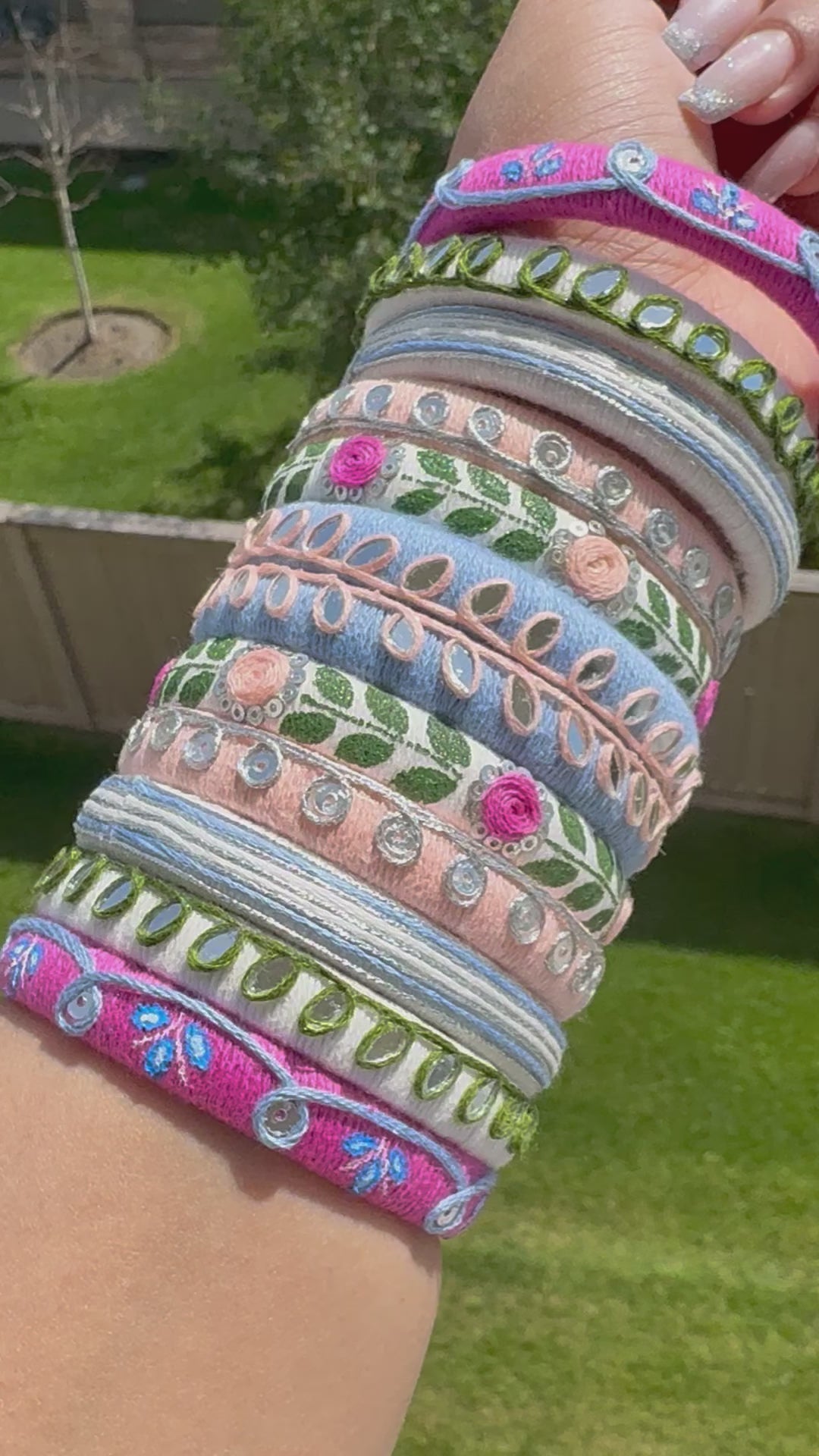 Tina Pastel Bangles